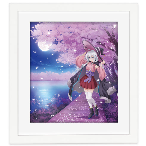 『魔女の旅々』描き下ろし複製原画(イレイナ/夜桜)